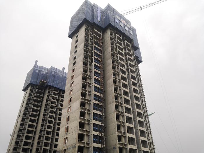 陕建一建六公司润泽臻品项目迎来陕西省文明工地检查验收