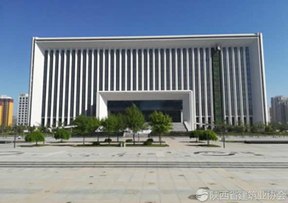 陕建九建集团神木新村产业发展服务中心荣获全国建筑业绿色施工示范