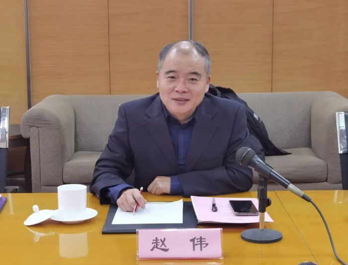 (陕建七建集团党委书记,董事长赵伟讲话)